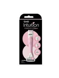 Wilkinson Intuition Bikini scheer- en trimsysteem met batterij incl 1 mesje roze