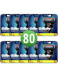 Gillette ProGlide Scheermesjes 80 Stuks Aanbieding