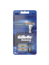 Gillette Sensor3 Scheersysteem incl 6 mesjes