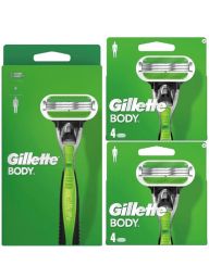 Gillette Combi Body Houder incl 9 mesjes