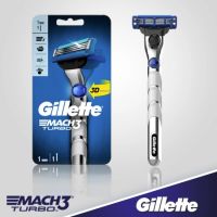 Gillette Mach3 Turbo 3D Scheersysteem incl 1 Mesje