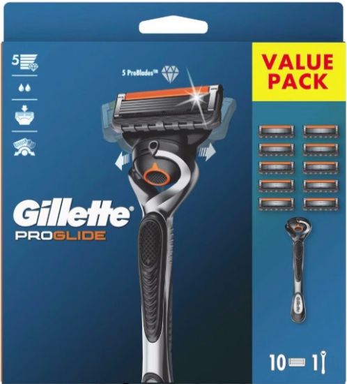 Gillette ProGlide Flexball Scheersysteem incl 10 mesjes