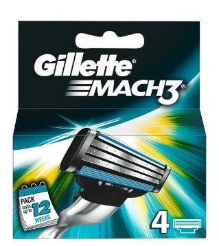 Haas Civiel Tenslotte Gillette Mach3 Scheermesjes 4 stuks | ShaveSavings.com ShaveSavings.com