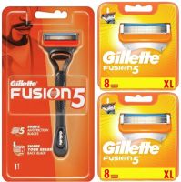 Gillette Combi Fusion5 Houder incl 17 Mesjes