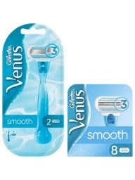 Gillette Venus Smooth Scheersysteem incl 10 Mesjes