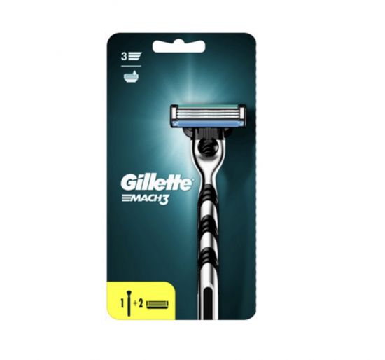 Gillette Mach3 Scheersysteem incl 2 mesjes