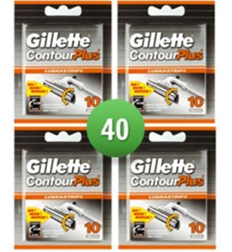 compileren voorzetsel willekeurig Gillette Combi Scheermesjes Contour Plus 40 mesjes | ShaveSavings.com  ShaveSavings.com