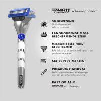 Gillette Mach3 Turbo 3D Scheersysteem incl 2 Mesjes