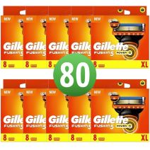 Gillette Fusion5 Power Scheermesjes 80 Stuks Hele Doos (10x8)