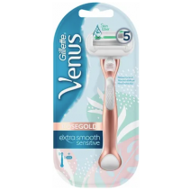 Gillette Venus Extra Sensitive Smooth Rosegold Apparaat incl 1 Mesje