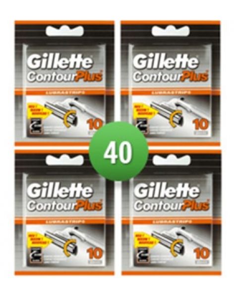 compileren voorzetsel willekeurig Gillette Combi Scheermesjes Contour Plus 40 mesjes | ShaveSavings.com  ShaveSavings.com