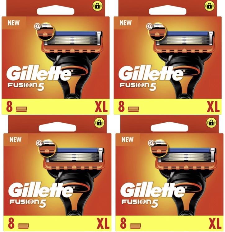 Gillette Fusion5 32 scheermesjes Nieuw