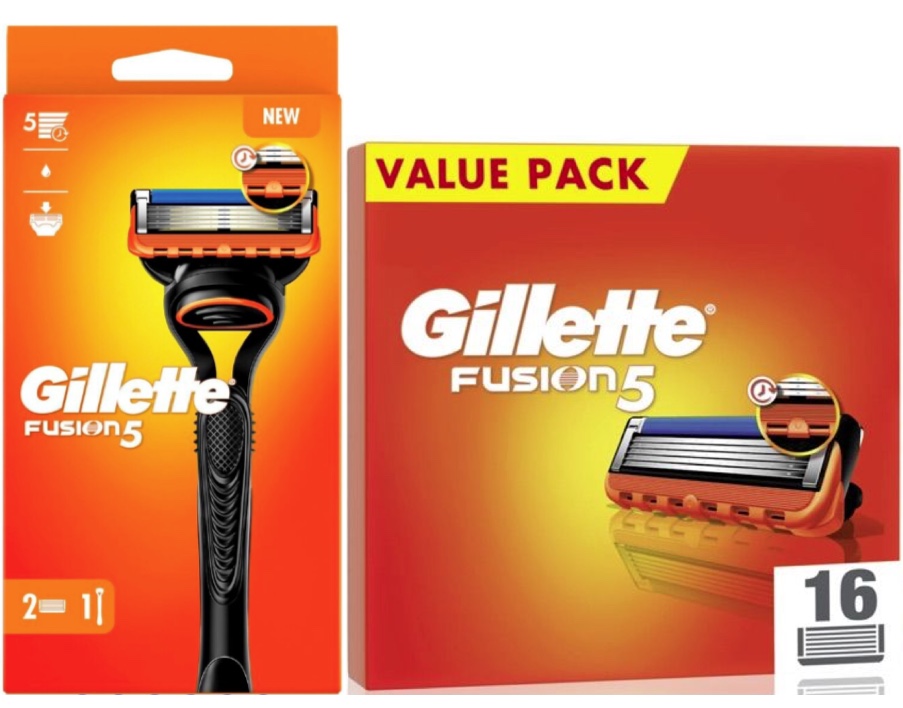 Gillette Combi Fusion5 Houder incl 18 Mesjes