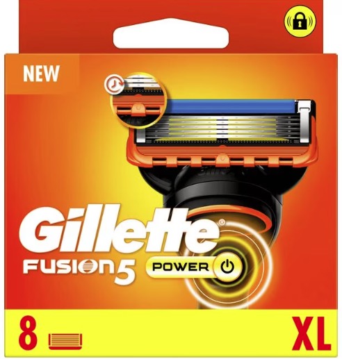 Gillette Scheermesjes, Fusion5 Power, 8 St