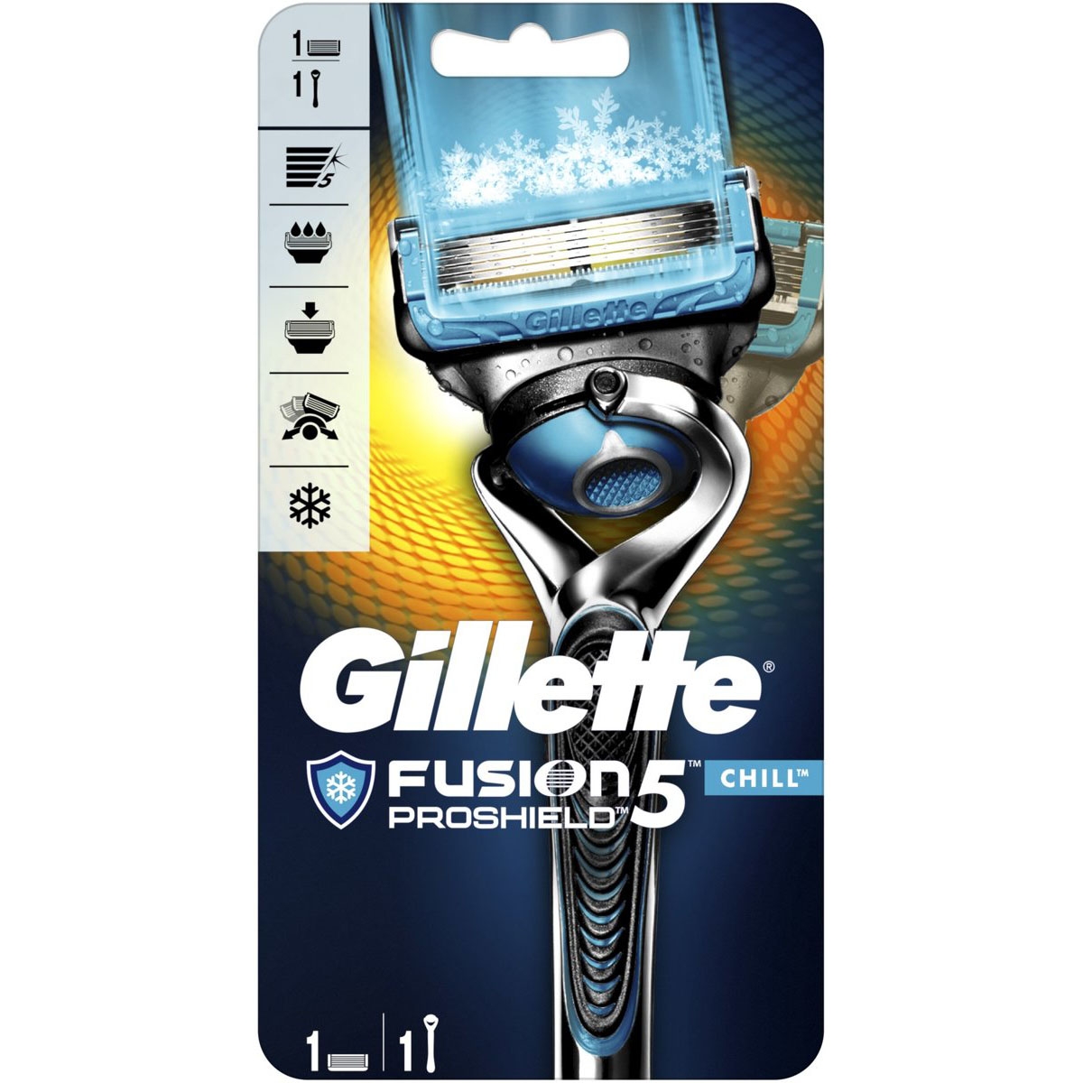 Gillette Fusion Proshield Chil Raz Stuk