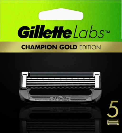 Gillette labs navulmesjes 5 stuks in een verpakking