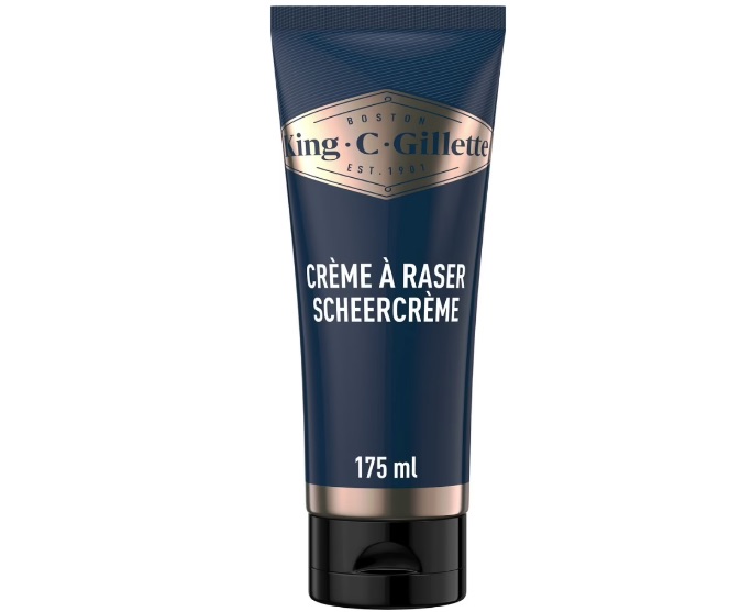 King C. Gillette Originele Scheercrème - Hydraterende Scheercrème Voor Mannen - 175ml - Voor De Gevoelige Huid