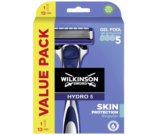 Wilkinson Sword Hydro 5 scheermes met  13 Mesjes